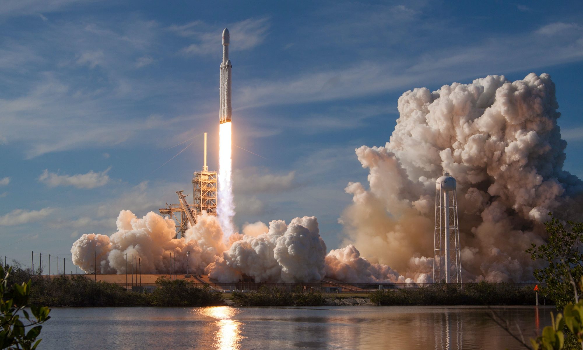 SpaceX Rocket Launching