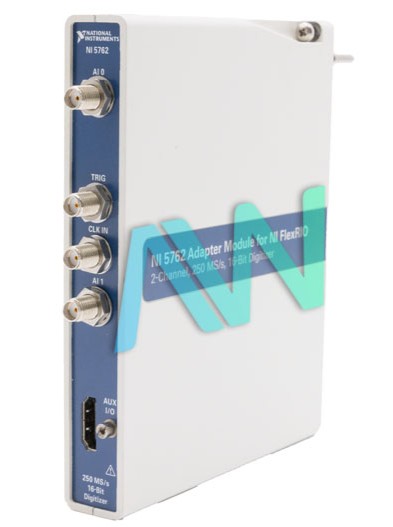 Angled view of the NI-5762 FlexRIO Adapter Module