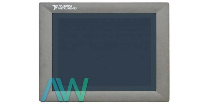 Front view of the NI TPC-2212 touch panel computer