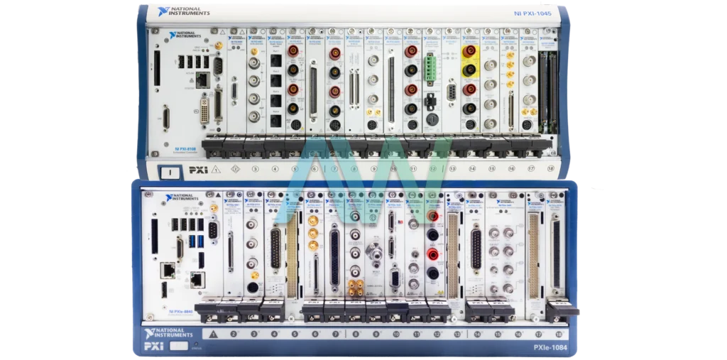 Two National Instruments PXI Chassis