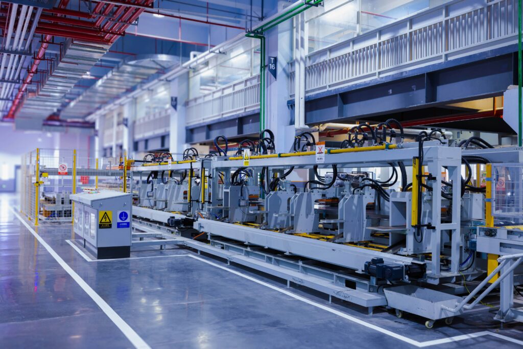 Automotive manufacturing plant, similar to ones using legacy test equipment