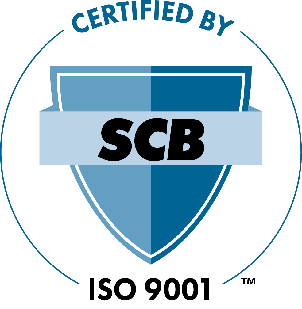 Certified by SCB ISO 9001