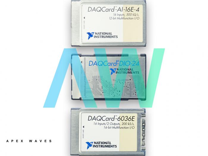 DAQCard-500 National Instruments Multifunction I/O Board | Apex Waves | Image