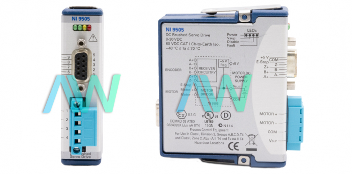 779126-01 NI-9505 DC Brushed Servo Motor Drive Module | Apex Waves | Image