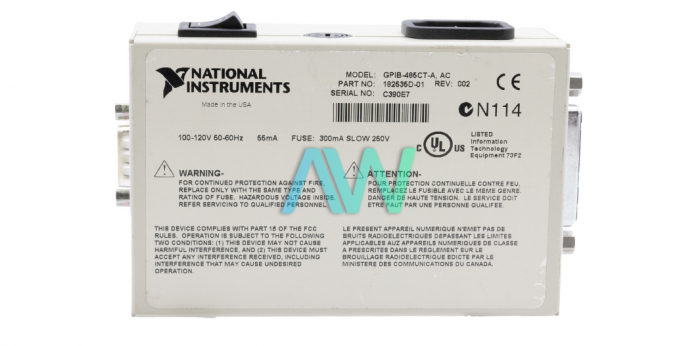 GPIB-485CT-A National Instruments GPIB Serial Controller | Apex Waves | Image