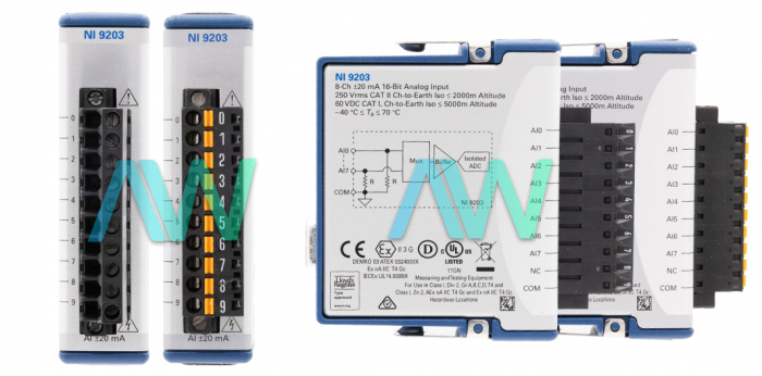 NI-9203 National Instruments Current Input Module | Apex Waves | Image