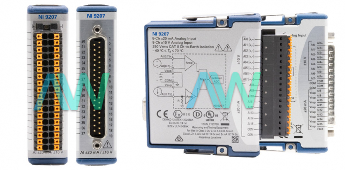 NI-9207 National Instruments Voltage and Current Input Module | Apex Waves | Image