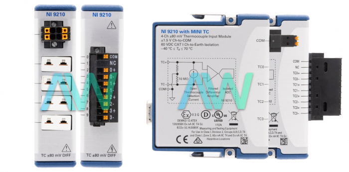 NI-9210 National Instruments Temperature Input Module | Apex Waves | Image