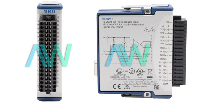 NI-9213 National Instruments Thermocouple Input Module  | Apex Waves | Image