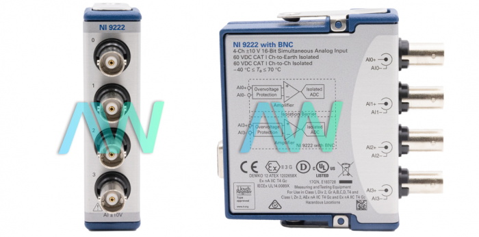 NI-9222 National Instruments Voltage Input Module | Apex Waves | Image