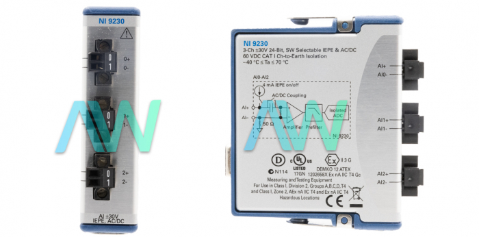 NI-9230 National Instruments Sound and Vibration Input Module | Apex Waves | Image