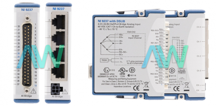 NI-9237 National Instruments Bridge Input Module | Apex Waves | Image