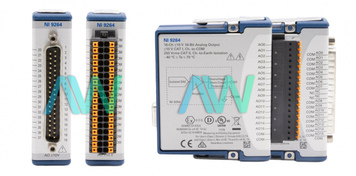 NI-9264 National Instruments Voltage Output Module | Apex Waves | Image