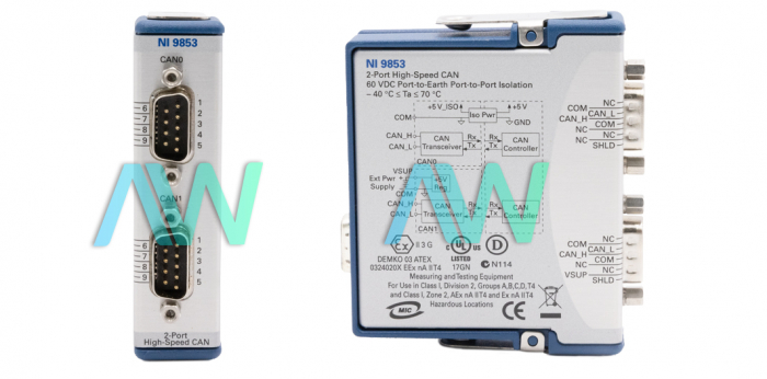 NI-9853 National Instruments CAN Interface Module | Apex Waves | Image