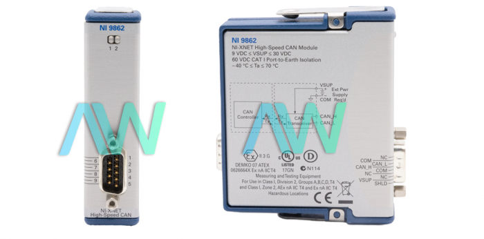 NI-9862 National Instruments CAN Interface Module | Apex Waves | Image